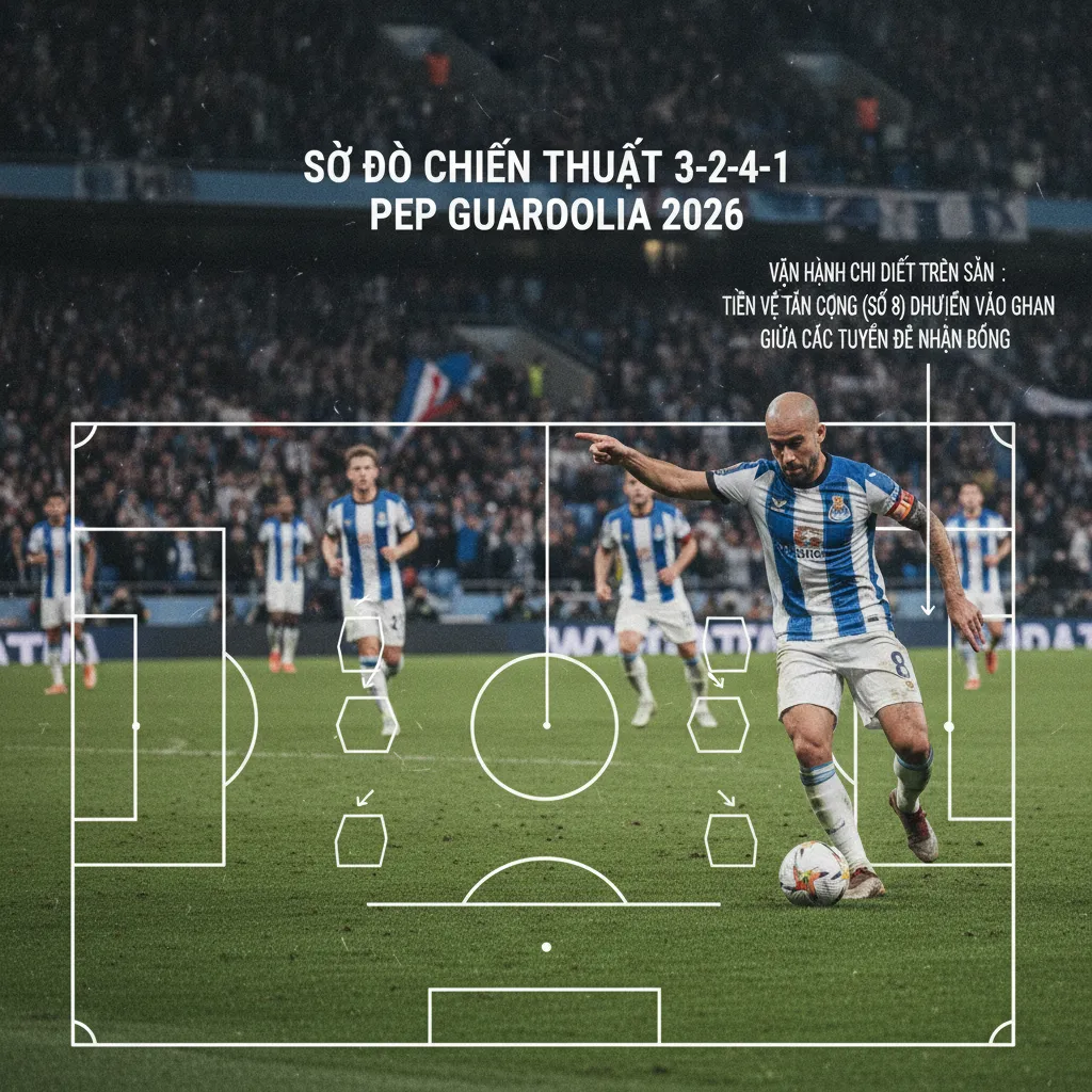 Box midfield 4 người trong sơ đồ 3-2-4-1