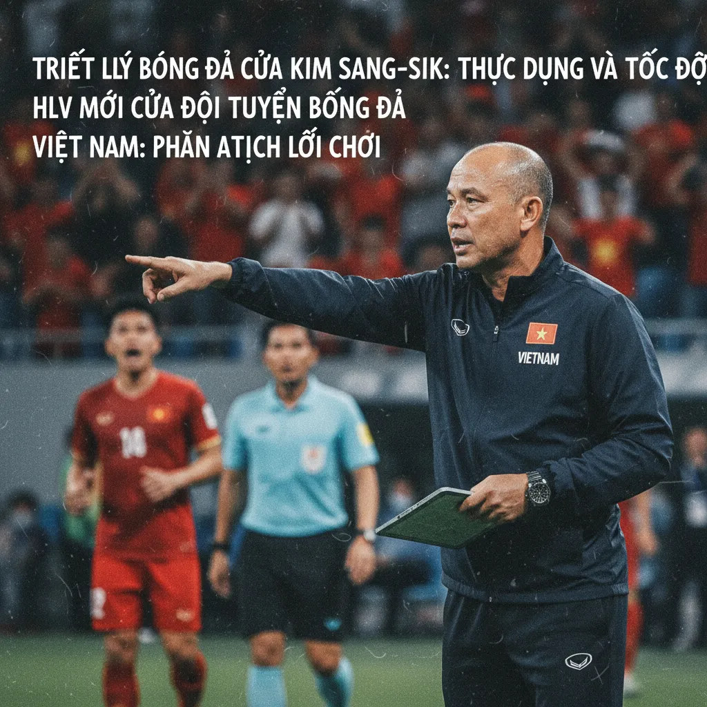 Lối chơi thực dụng và tốc độ của HLV Kim Sang-sik