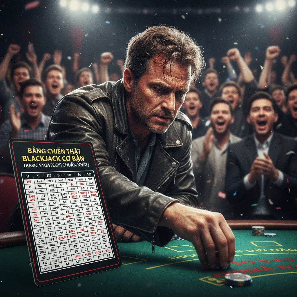 Bảng chiến thuật Blackjack cho Tay Mềm