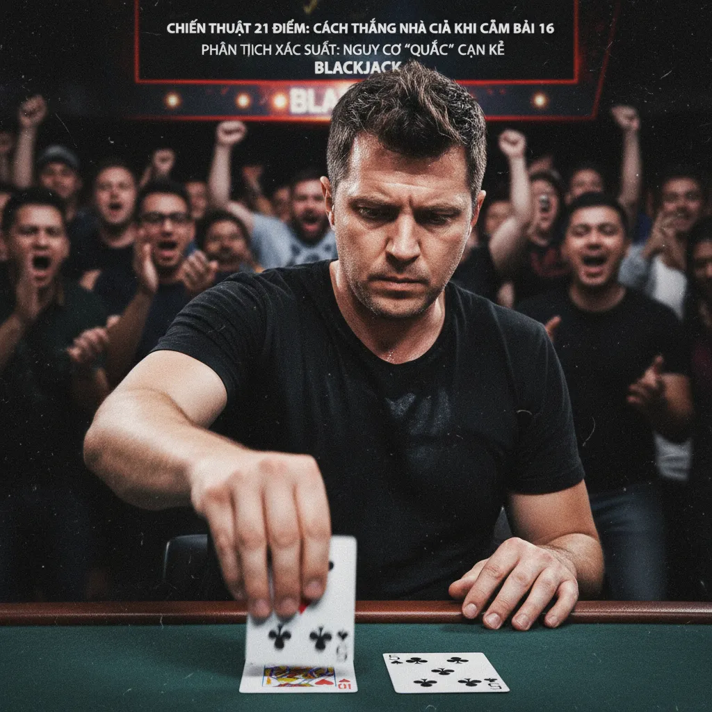 Lá bài 16 điểm cứng trong Blackjack