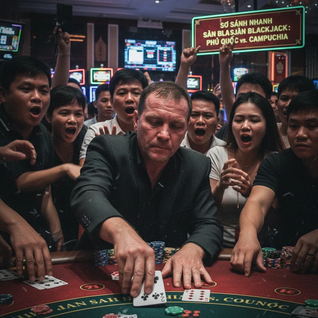 So Sánh Nhanh Sàn Blackjack: Phú Quốc vs. Campuchia