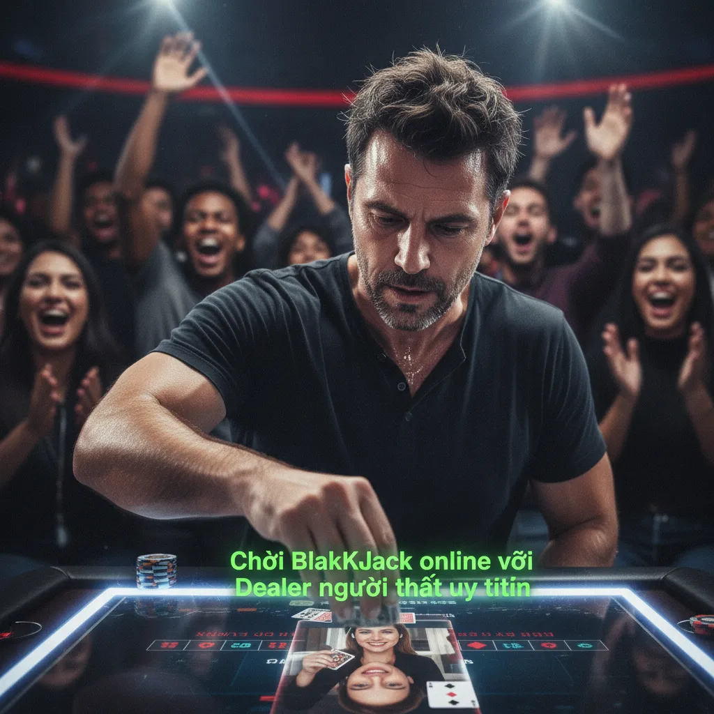 Chơi Blackjack online với Dealer người thật uy tín