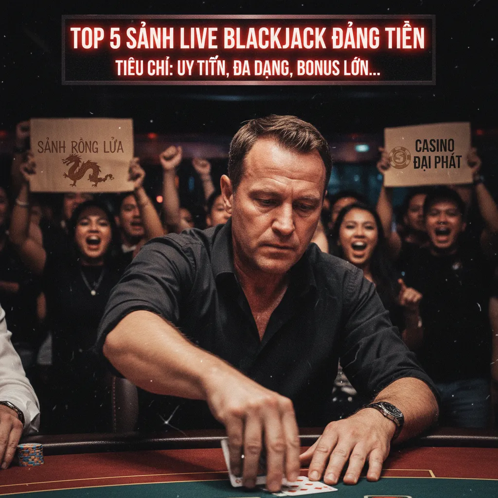 Bàn chơi Blackjack tại Evolution Gaming