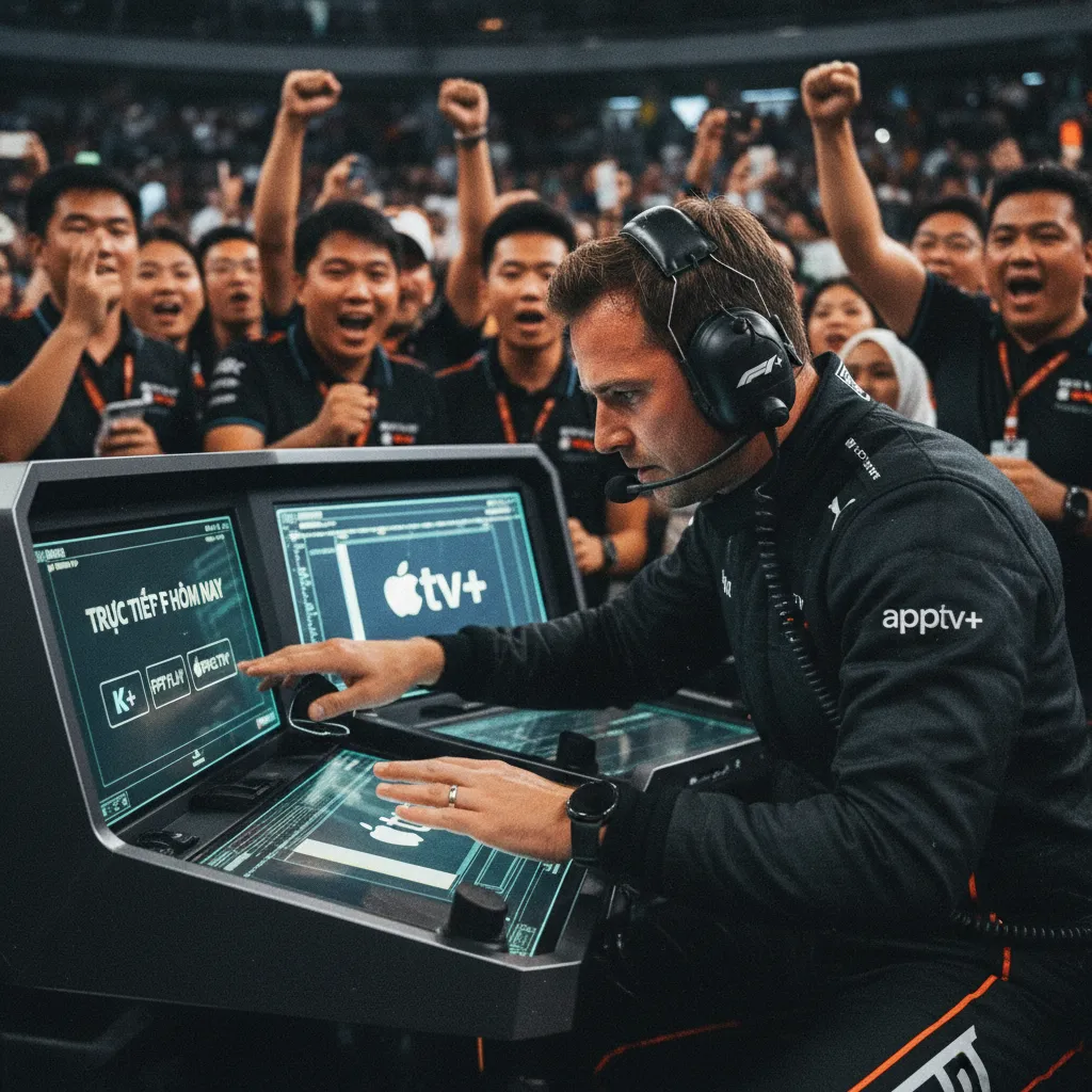 Giao diện xem F1 trên FPT Play